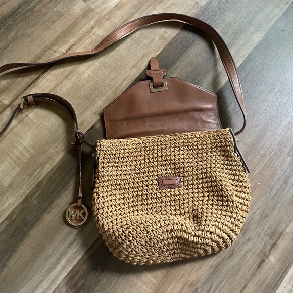 Michael Kors Woven Crossbody Bag - Picture 3 of 3